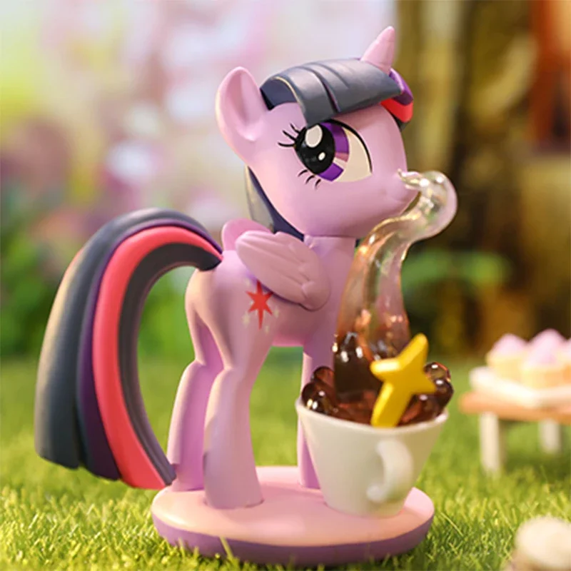 thumbnail image 1 of POPMART My Little Pony Leisure Afternoon Series Blind Box Toys Mystery Box Mistery Caixa Action Figure Cute Model Birthday Gift, 1 of 5