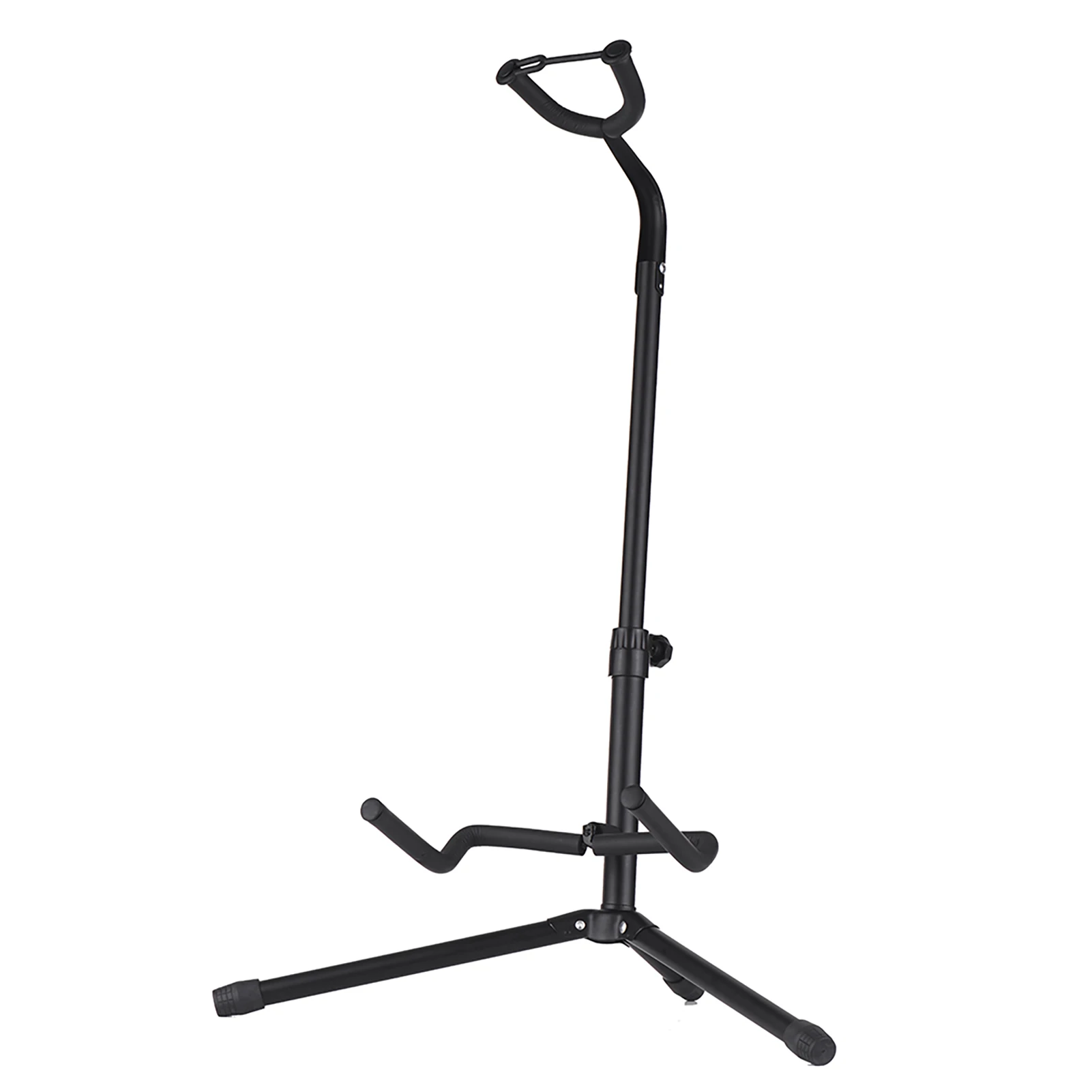 Premium Metal Tripod Guitar Floor Stand for Acoustic & Electric Instruments