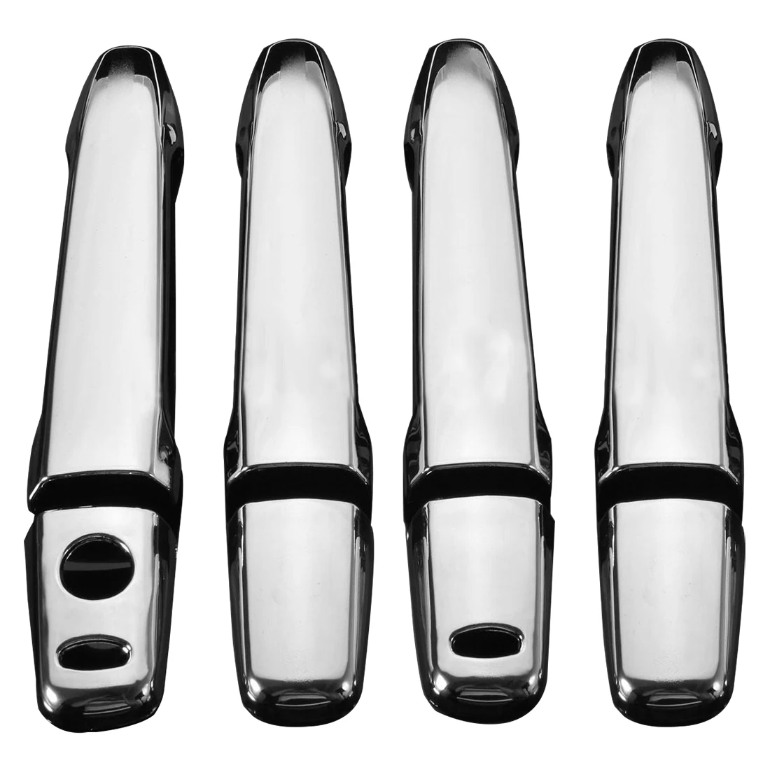 

4PCS CHROME DOOR HANDLE COVER SMART KEY CAP FOR MITSUBISHI OUTLANDER 2013