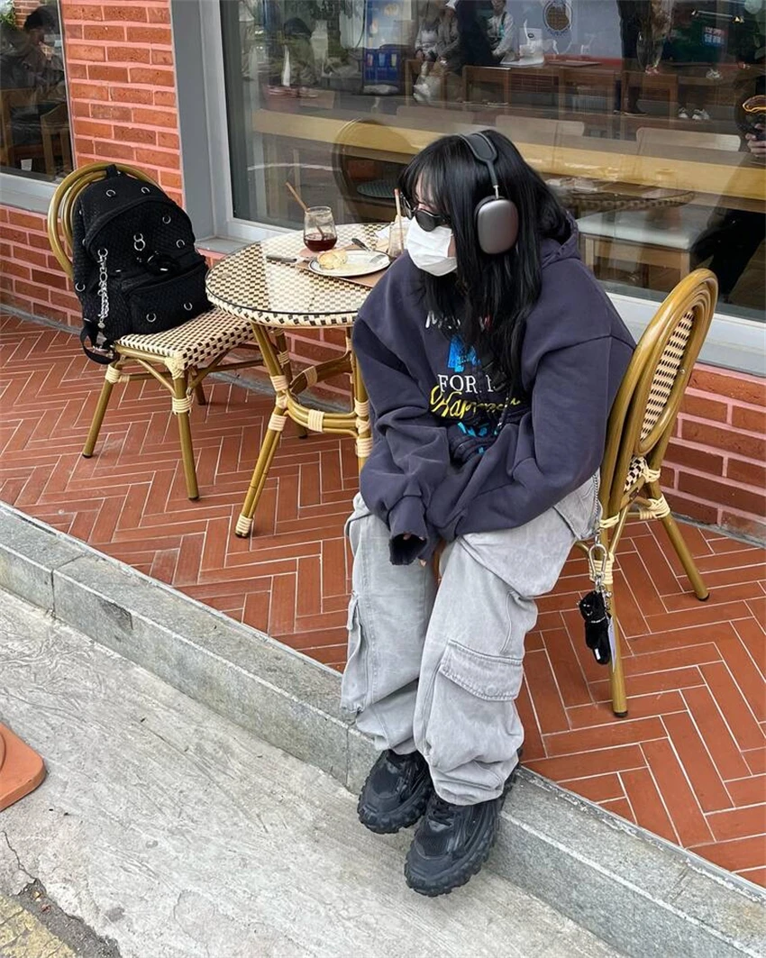 High Quality Project GR South Korean brand washed Vintage