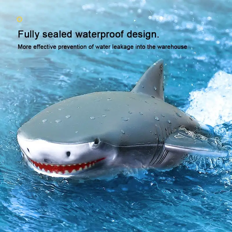 

Ultimate Shark Remote Control Boat - Experience Realistic Simulation with Waterproof Design and High Speed Action