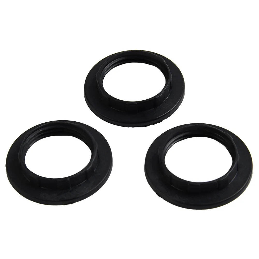 Lampen schirm Ring aufrüsten Sie Ihre Lampen mit langlebigen e14 Kunststoff Lampen schirm Kragen Ring Faden Lampe Licht Schatten halter 3er-Set – Detail 21