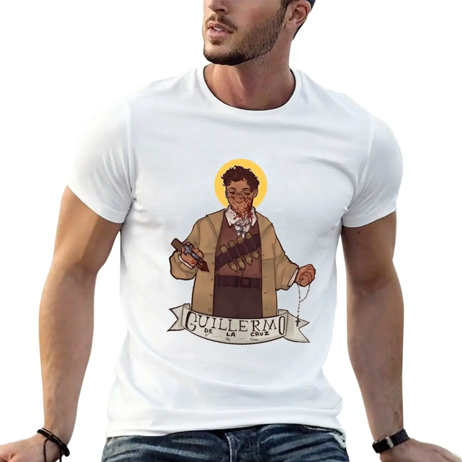 

guillermo de la cruz T-Shirt shirts graphic tees oversized t shirts men