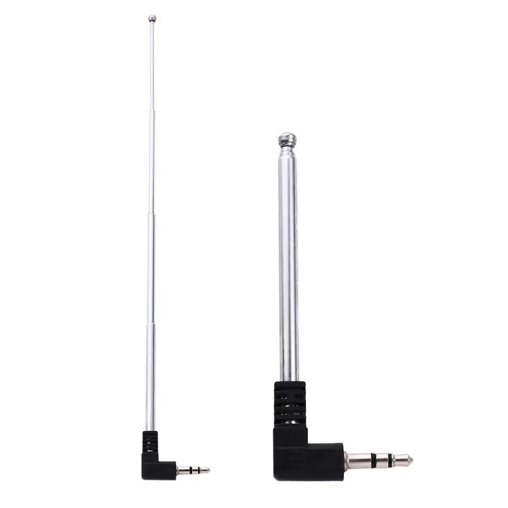 Antenna Retrattile Universale per Televisori, Radio Elettriche e Radio FM, Antenna FM, Antenna Aerial, Antenne, Antenna da 3,5 mm - immagine 3