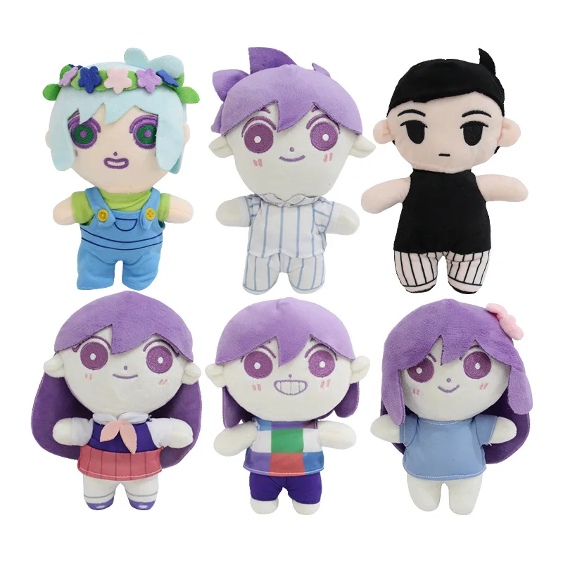 Omori Plush Doll Toy Sunny Basil Aubrey Mari Hero Stuffed