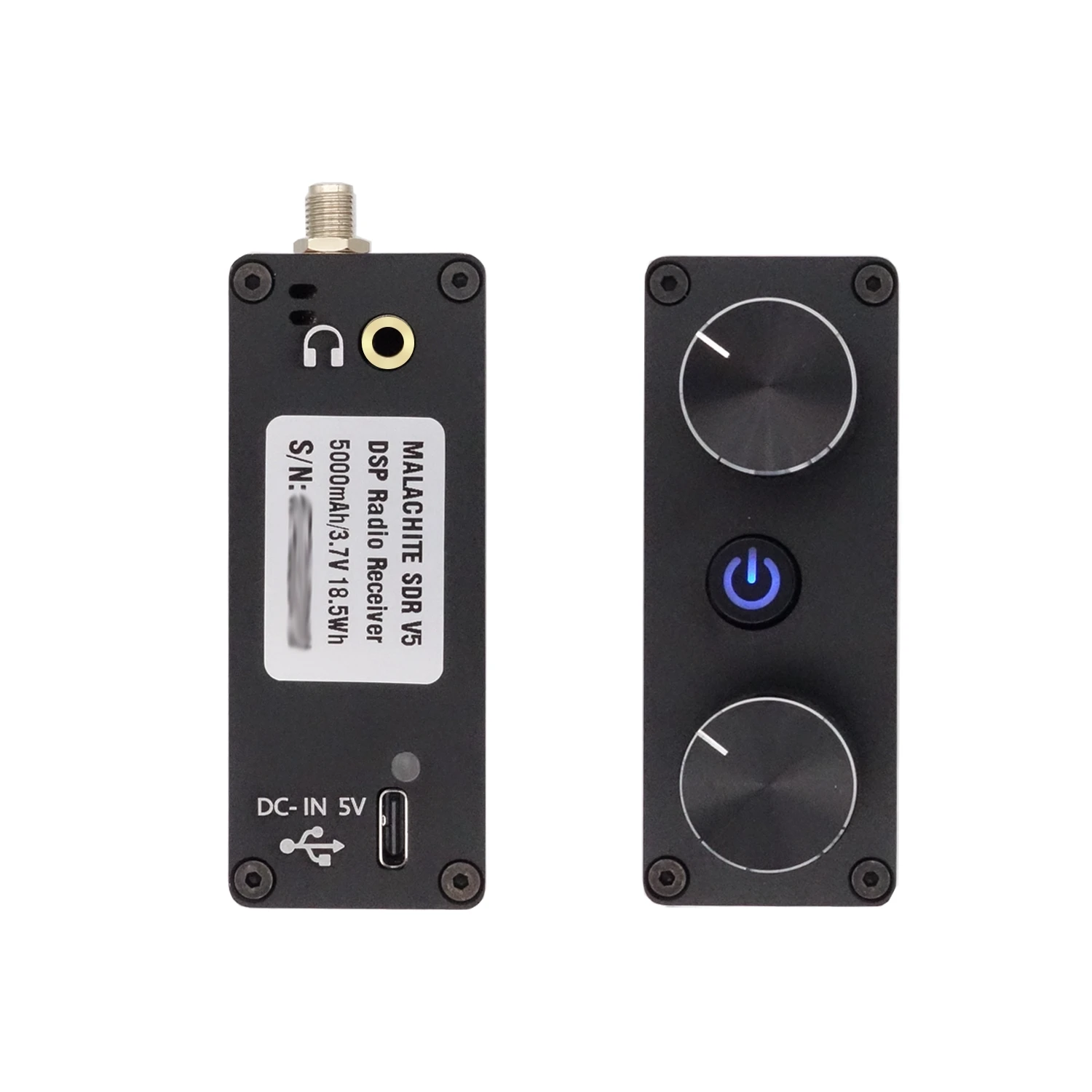 Malachite DSP SDR 1.10d Radio Receiver V5 With Optional Board