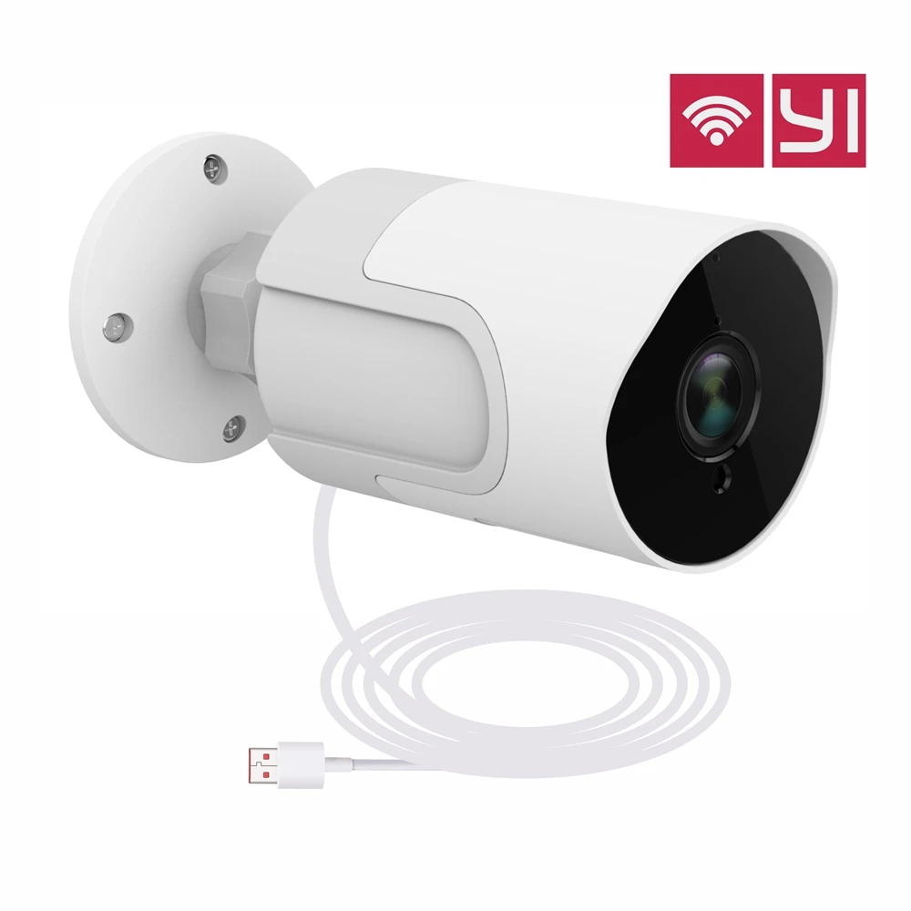 Yi Iot Wifi Camera Full 1080p 2.4g Home Cctv Usb Long Power Cable