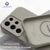 Original Liquid Silicone For Magsafe Magnetic Case For Samsung Galaxy S25 S24 S23 Ultra S22 Plus Len Protection Shockproof Cover 1