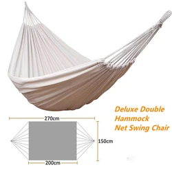 Rede dupla estilo boho ao ar livre de acampamento lona hammock pendurado balanço cama net cadeira para pátio viagem caminhadas dropshipping