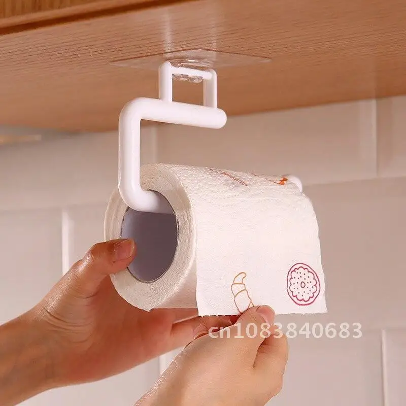 

24h Self Adhesive Bathroom Paper Towel Roll Holder Ship Toilet Paper Holder for Bathroom Kitchen