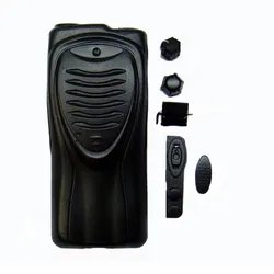 Durable Two - Way Radio Front Housing Shell with Knobs and Dust Cover