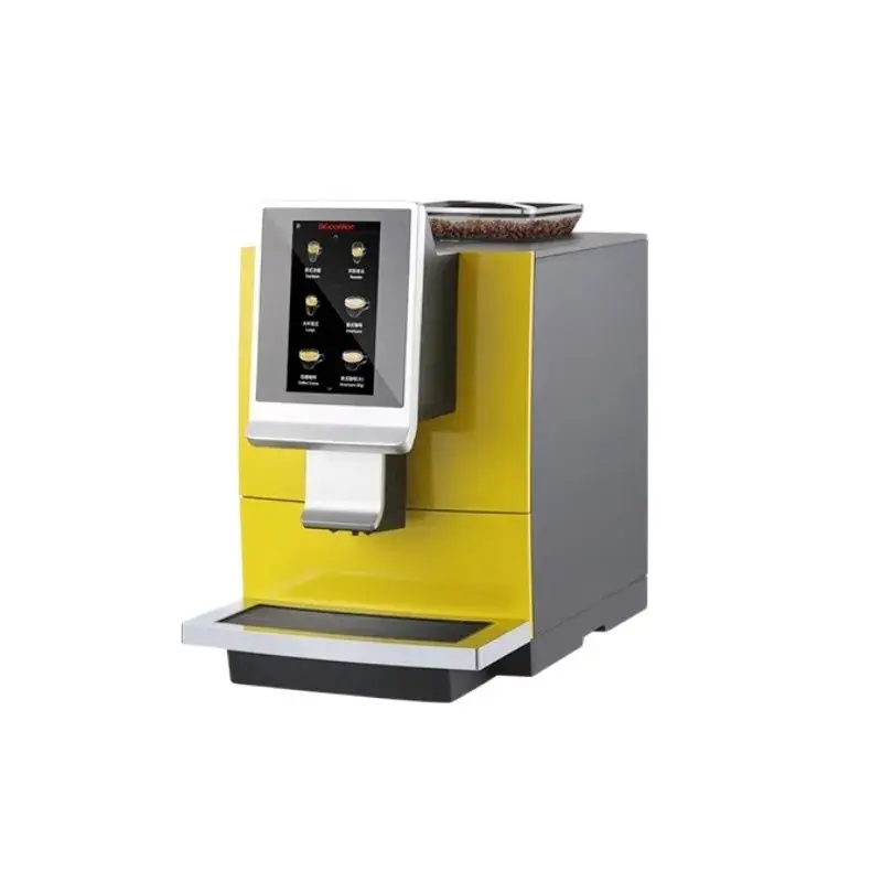 Coffee Machine Grinder Commercial 3 Temperature Controls 12 MeModes nus 2 Water Inlet Self-cleaning Home Espresso Machine new arrival self cleaning online rs485 toc cod probe sensor for water plant