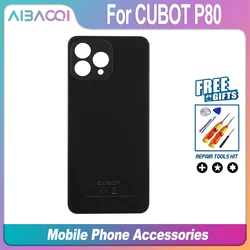 Premium Protective Battery Case Back Cover for Smartphones - AiBaoQi (P80 Black)