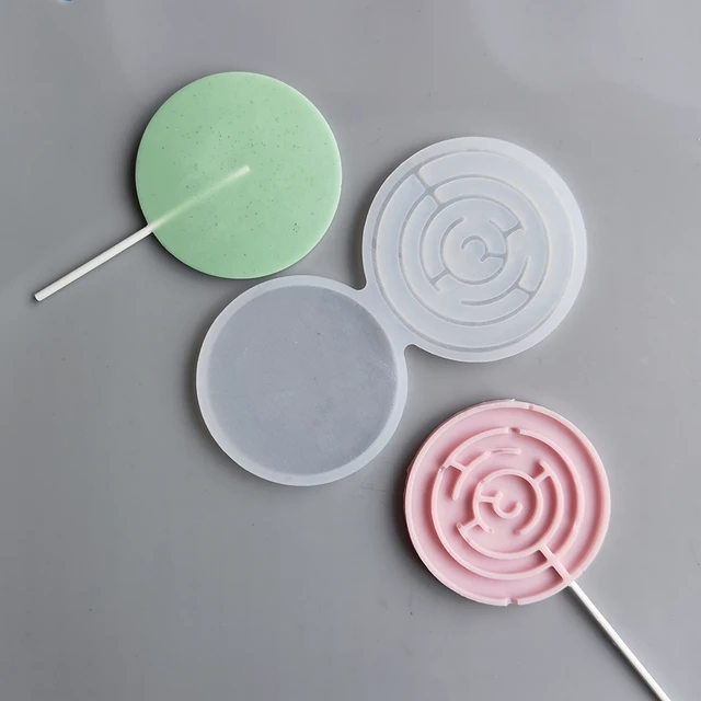 Silicone Cake Pop Mold,diy Cake Baking Lollipop Mould Round Shaped Hard  Candy Craft Chocolate Sugarcraft Making Supplies Tool - AliExpress