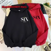 Six The Musical Letter Print Sweatshirts 2023 Woman Round Neck Long Sleeve Fashion Pullover Tops Vintage Casual Lady Sweatshirt 1