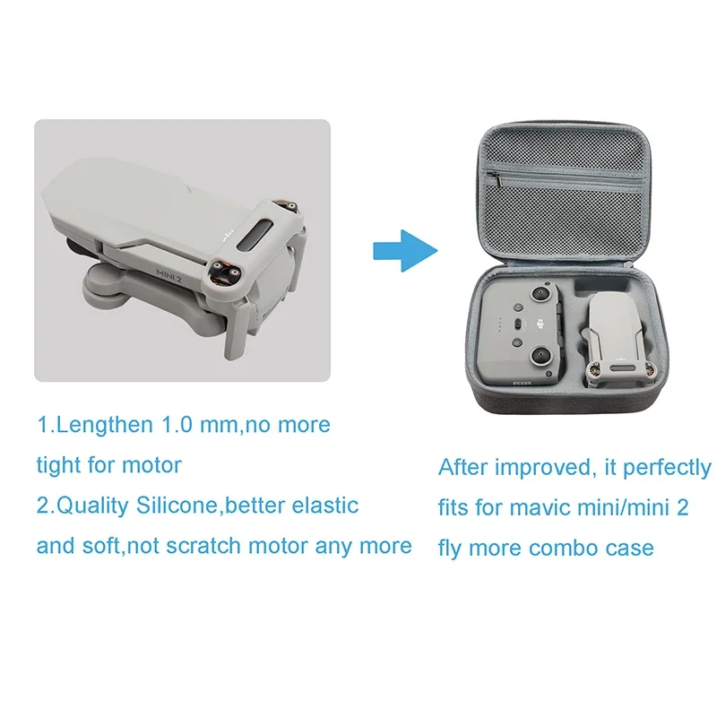 Support d'hélice Silicone pour DJI Mini 2/SE/Mavic Mini
