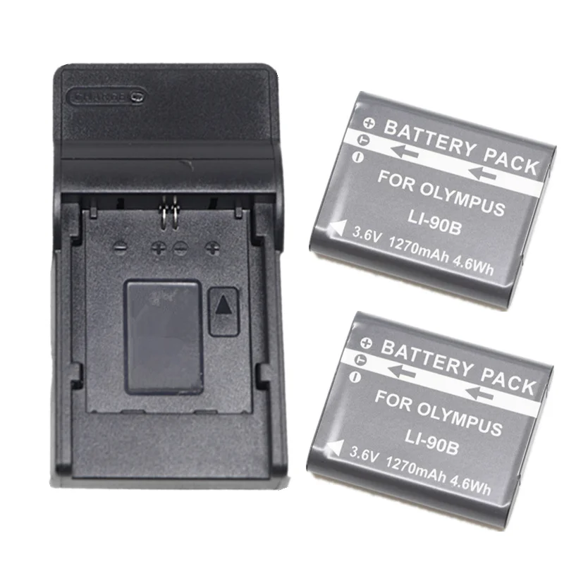 Li-90B Li-92B Batteria Della Fotocamera O Caricabatterie Usb Per Olympus Stylus Sh-1 Sh-2 Sh-3 Sh-50 Sh-60 Sp-100 Tg-1 Tg-2 Tg-3 Tg-4 Tg-5 Xz-2