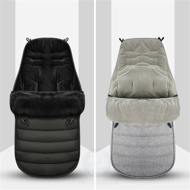 

Winter Thick Sleeping Bags Warm Baby Sleepsack Envelope For Newborn Infant Windproof Stroller Cushion Footmuff Pram