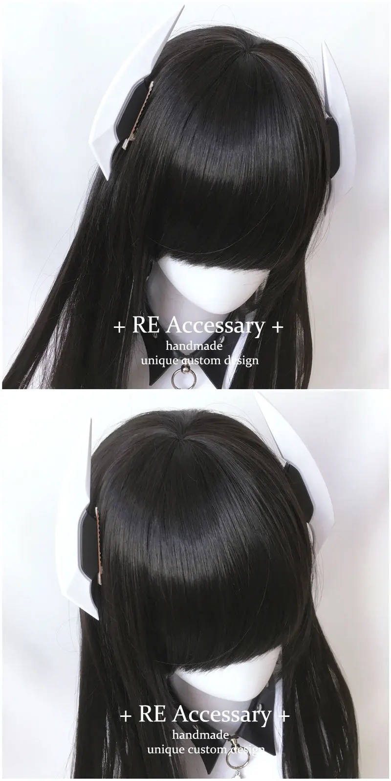 Anime Mechanischer Roboter Cyberpunk Lolita Cosplay Haarspange Requisiten PVC Haarnadel Kopfbedeckung Zubehör Halloween – Detail 5