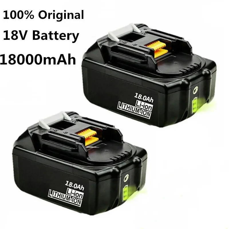 

2023für Makita 18V 18000mAh 18,0 Ah Aufladbare Power Werkzeuge Batterie mit LED Li-Ion Ersatz LXT BL1860B BL1860 BL1850