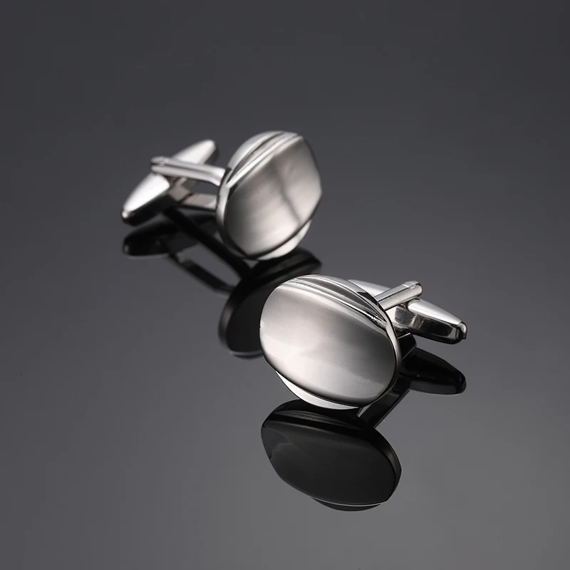 Men's French Shirt Cufflinks Circular Laser Metal Cuffs Buttons Business Suit Accessorie Jewelry mens cufflinks