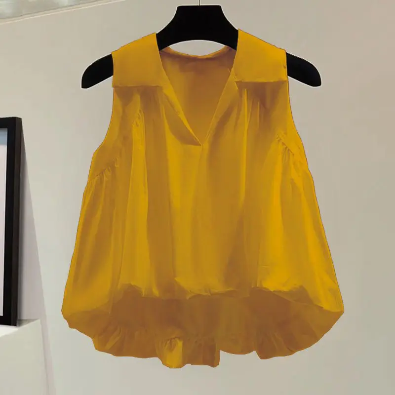 V-Neck Summer Women T-shirt Casual All-match Comfortable Tops - Uniqwear