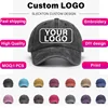 SLECKTON Custom Cap Logo Embroidery Retro Baseball Cap for Men and Women DIY Design Letter Hat Customize Graphic Print Wholesale 1
