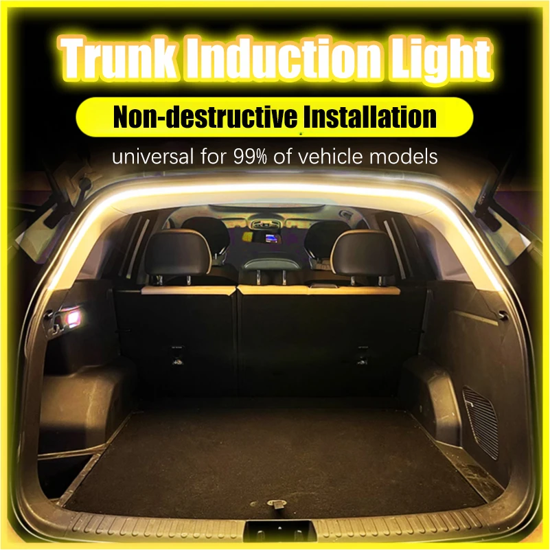 Car Trunk Led Light Strip Waterproof PVC Flexible Ambient Light thumbnail 5