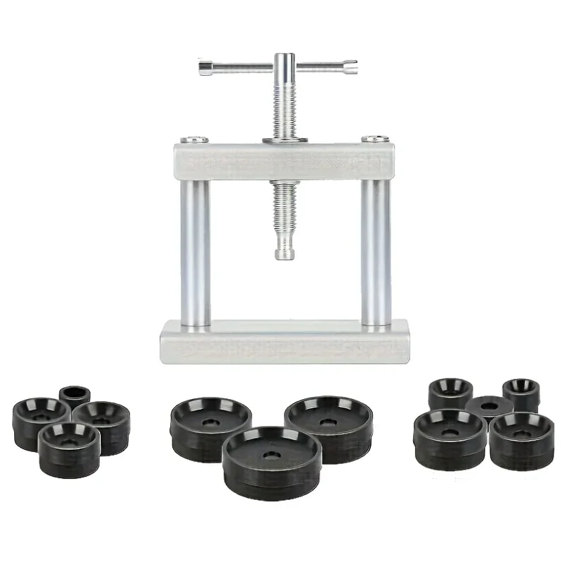 Watch Press Set Professional Watch Press Set Watch Back Case Closing Tool & Fitting Dies Repairing Tool 13pcs/19pcs/set 18pcsDie Kit