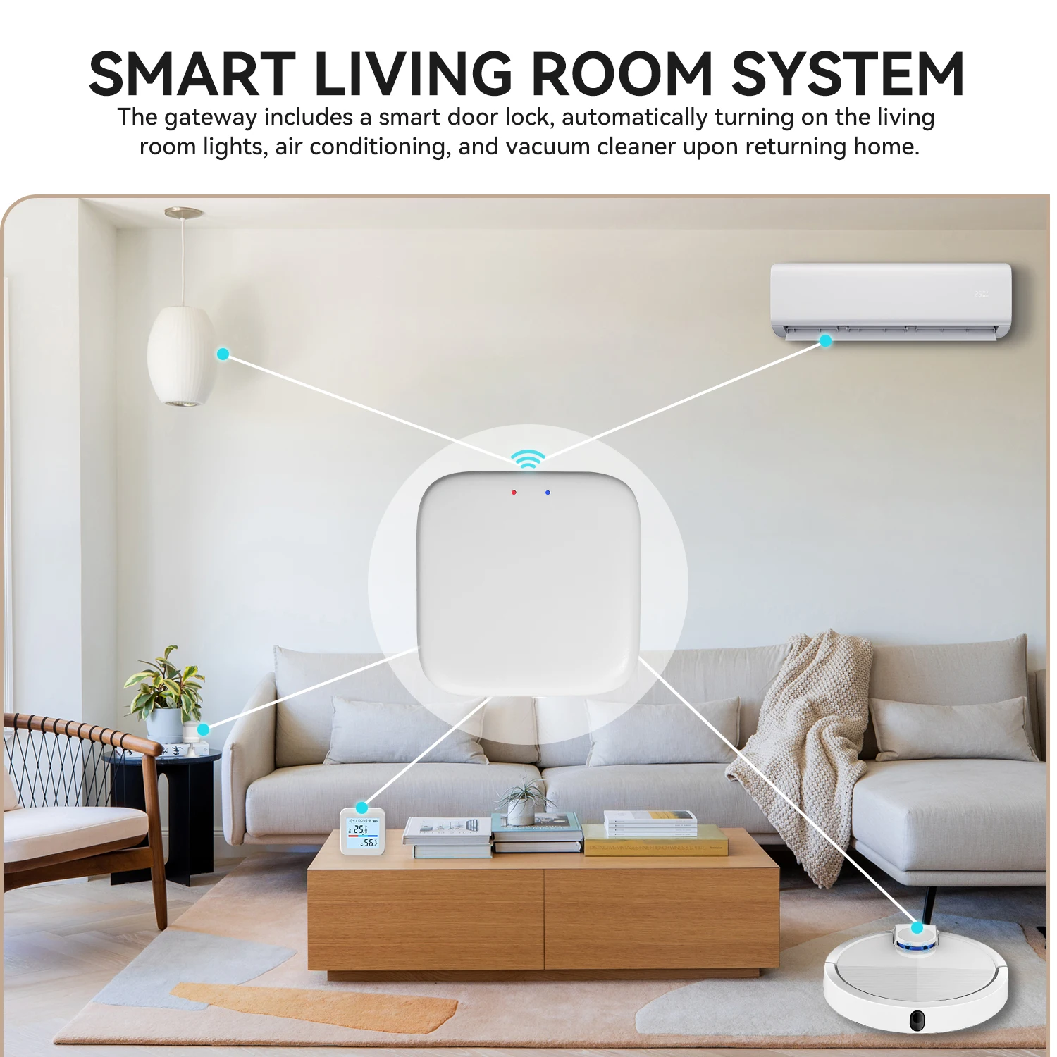 بوابة ذكية واي فاي زيجبي بلوتوث