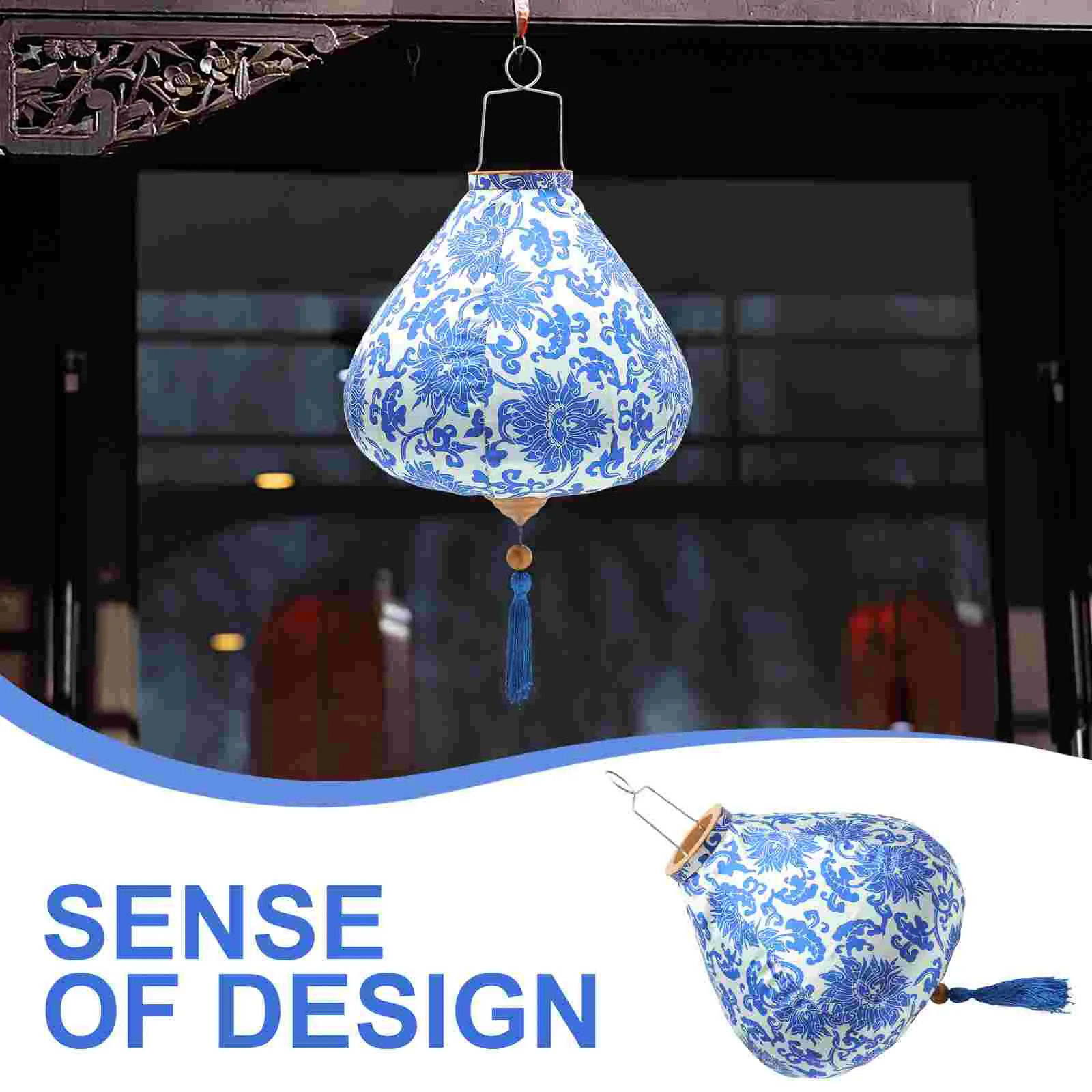 Рисунок 4 - Вьетнамский Овальный Шелковый фонарь