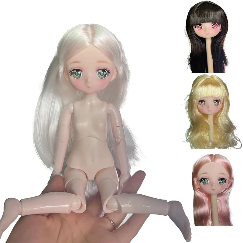 Сделай Сам, аниме, лицо куклы, голова или цельная кукла 1/6 Bjd, кукла стандартная, красивая детская игрушка для девочек, подарок, кукла 30 см
