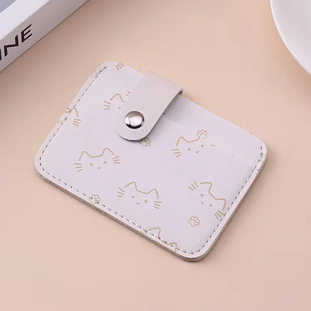 Charming Cartoon Card Holder for Women - Large Capacity, Portable & Multifunctional