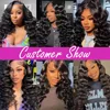 30 Inch Loose Deep Wave 100% Human Hair Bundles Brazilian Virgin Raw Water Curly  Hair Bundles Deep Wave Extensions Double Weft 6