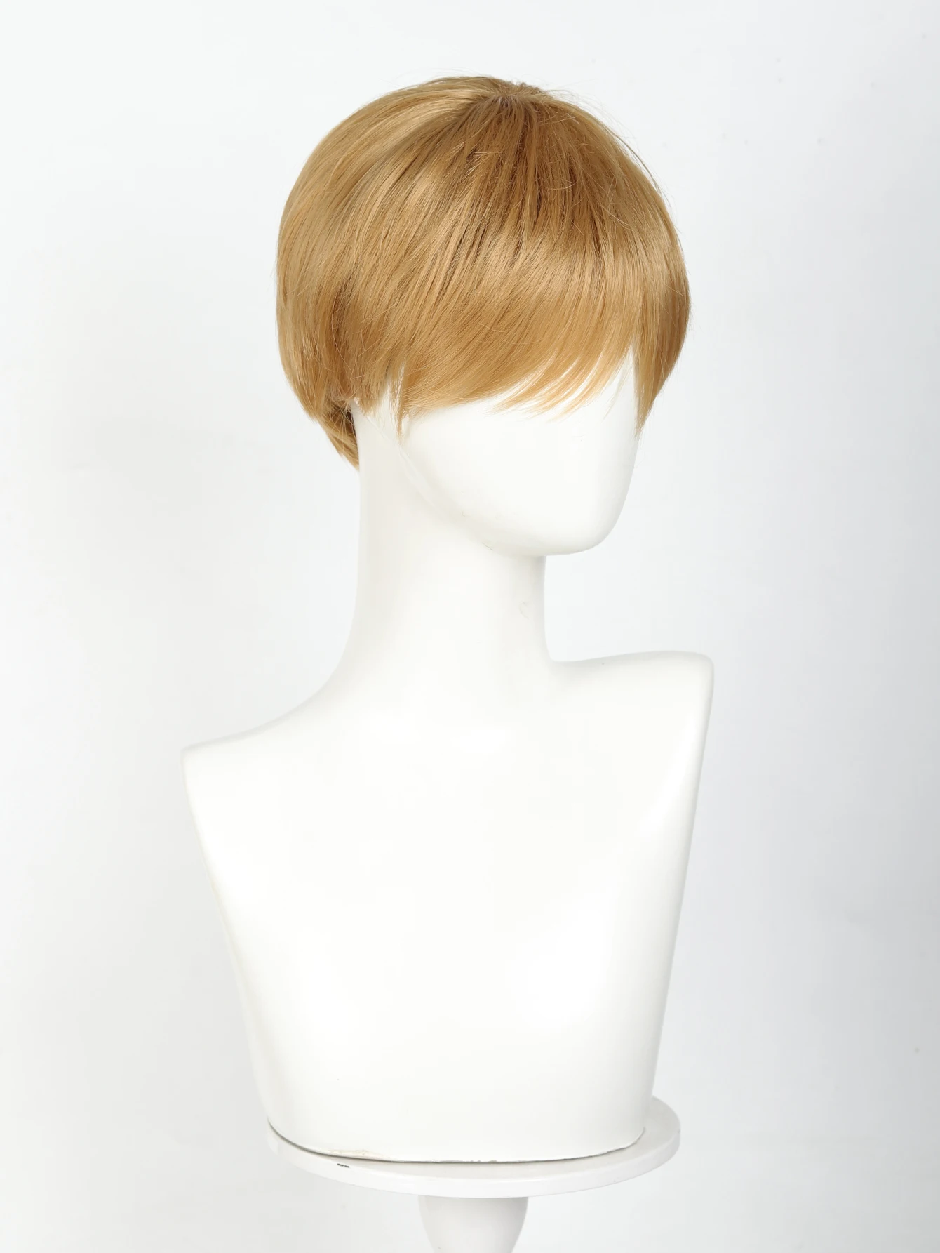 Synthetic Straight Anime Hair Wig for Men with Bangs