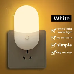 Charming LED Bedside Night Light - Perfect Gift - US (White-(85 - 265V))