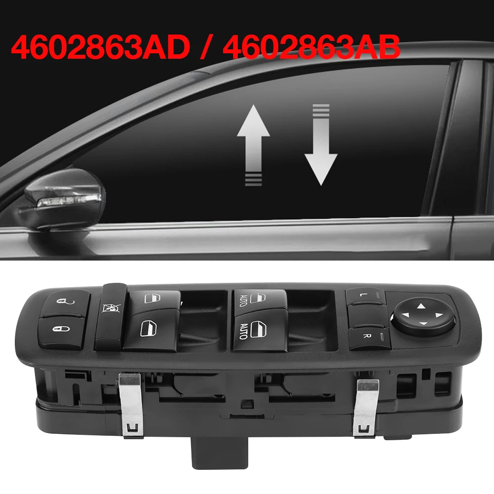 

Front Left Driver Side Power Master Window Switch For Dodge Ram 2009-2012 4602863AD 4602863AB