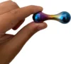 Sandalwood Cool Titanium Alloy Bone Fingertip Top Baole Bead Begleri Fidget Toy Knucklebone EDC Anti Stress Autism ADHD Toy Gift 2