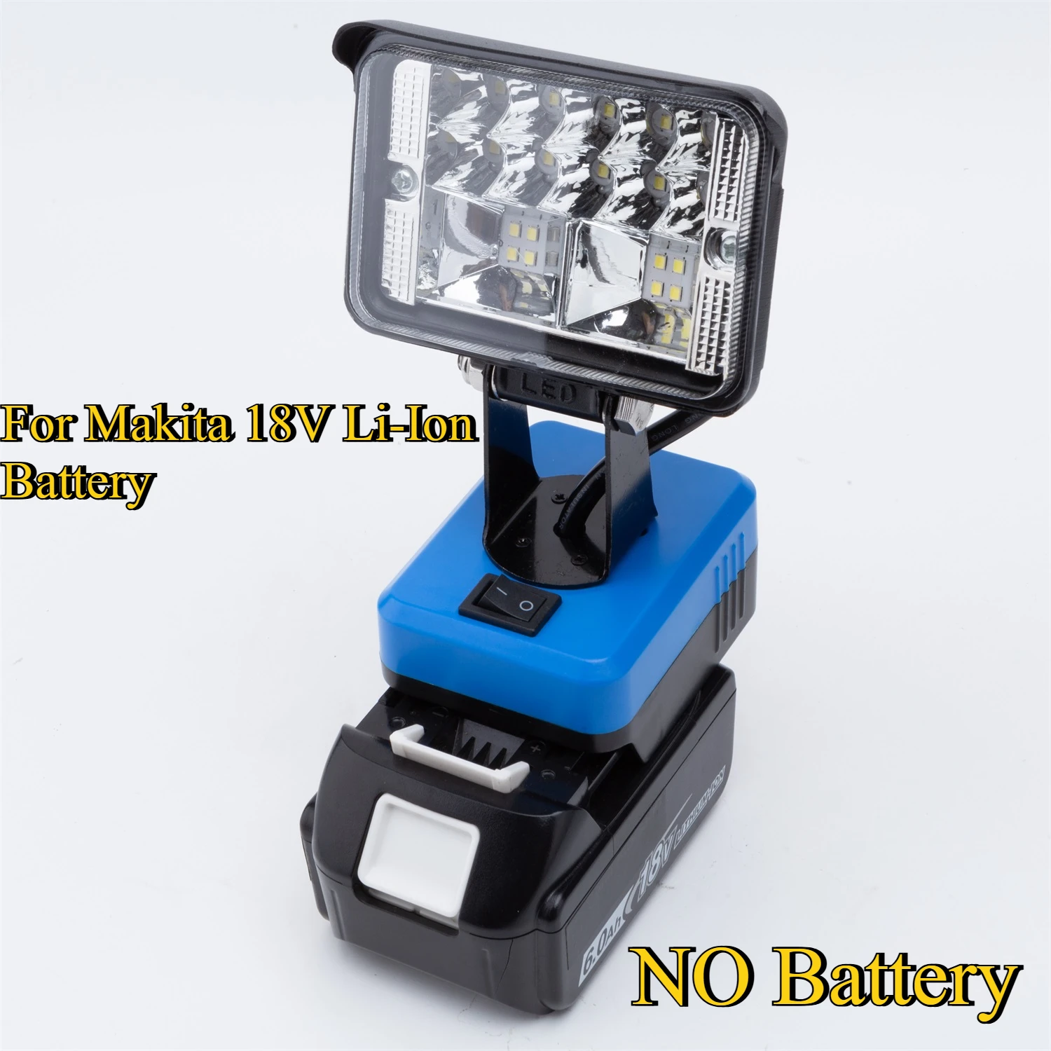 Portable Wireless LED Work Light Workshop Emergency Light Outdoor Tourism Fishing Camping For Makita 18V Li-Ion Battery