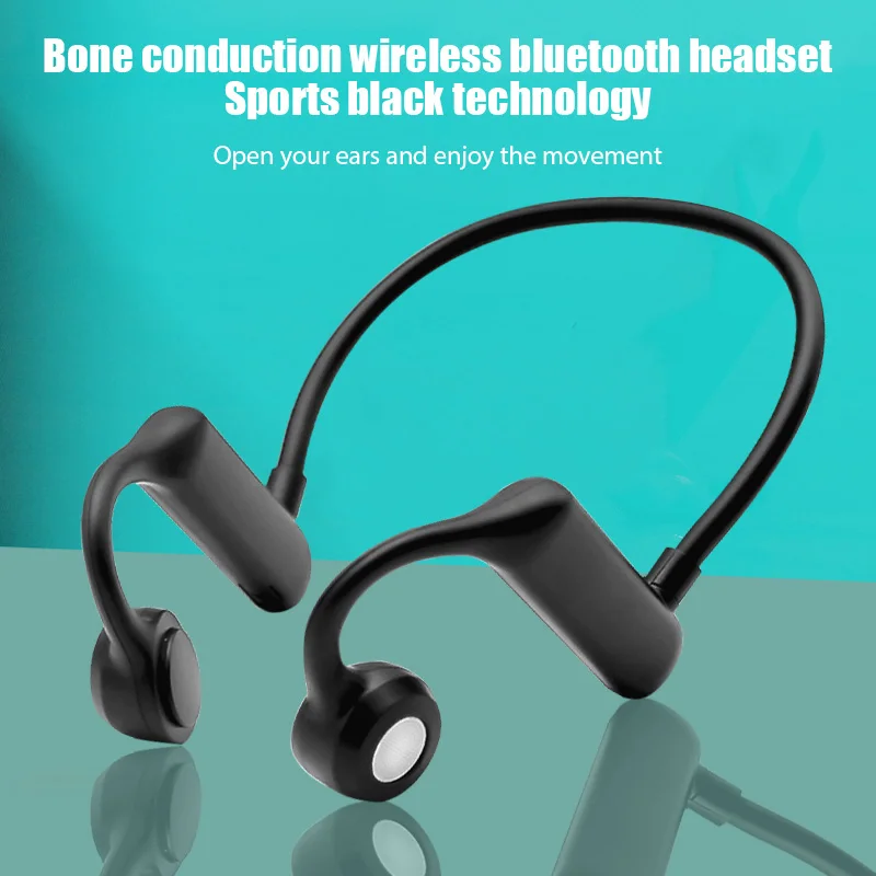 2022 New Wireless Bone Conduction Headphones Sport Waterproof Earhook
