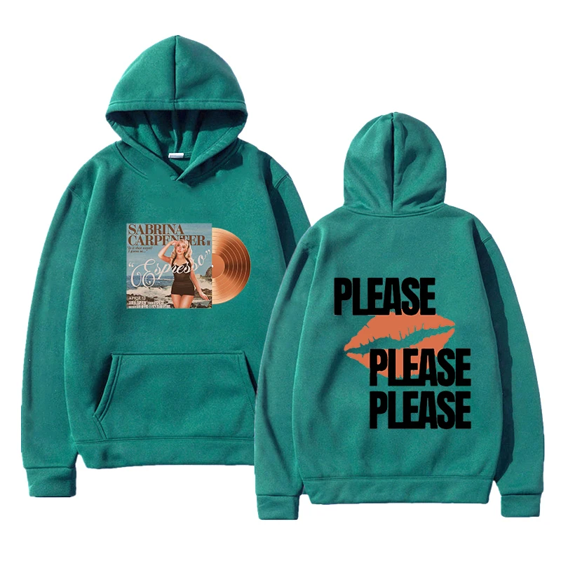Sabrina Carpenter Hoodie Men Please Please Please Sweatshirts - Main Image