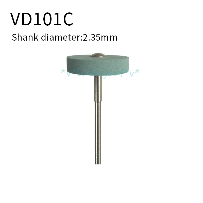 

new high quality 2.35mm Dental Ceramics Diamond Stone Grinder Zirconia Polish Crowns Polisher Quick PolishingVD101C/VD103C