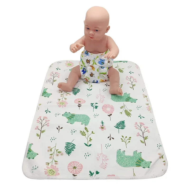Baby Pee Pads Breathable and Washable Mattresses Bed Sheets Pee -pads Baby Products Changing Pad Newborn Items