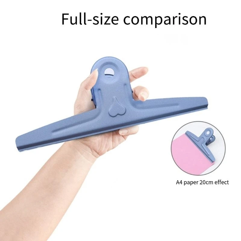 사무실용 20cm 긴 대형 바인더 종이 클립 스테인레스 스틸 종이 클램프