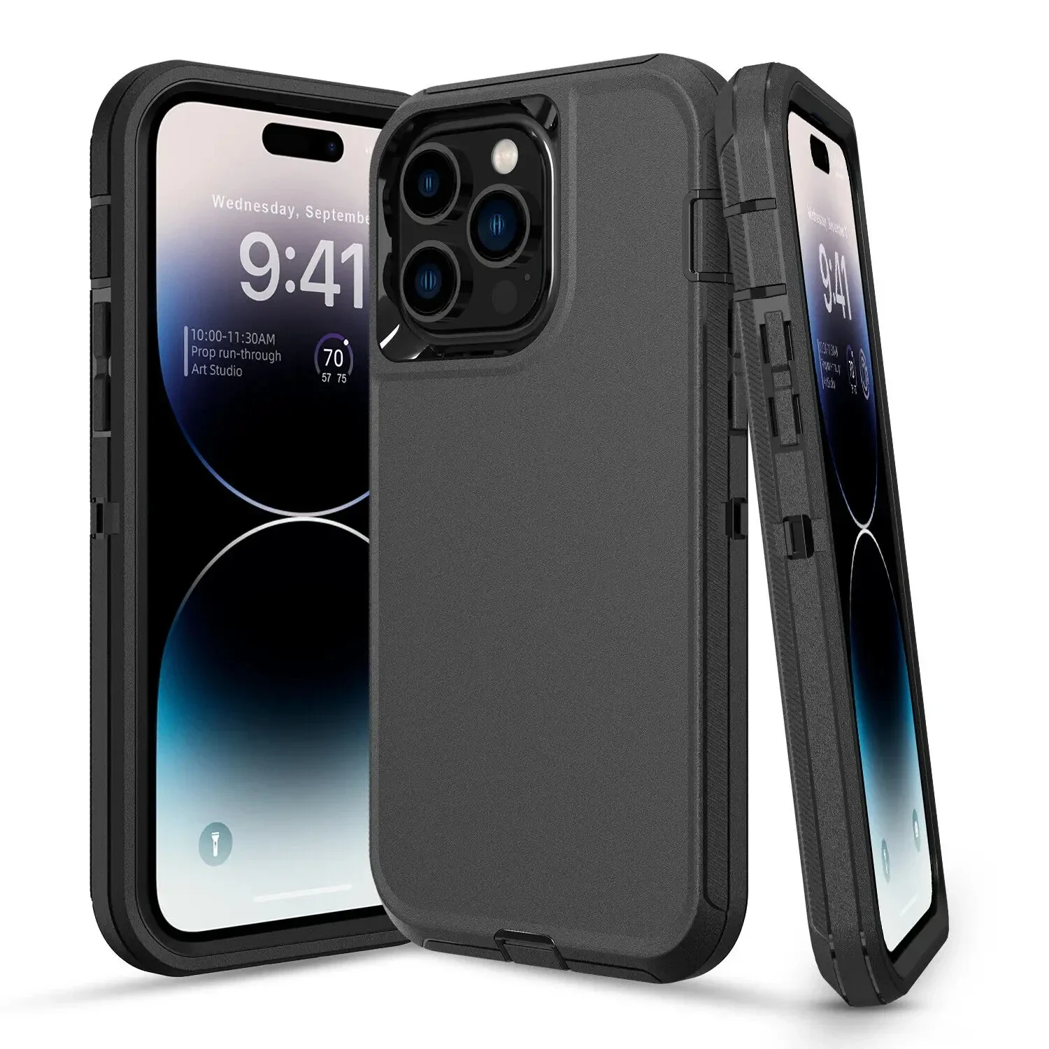 Multipurpose Heavy Duty Armor Case with Belt Clip