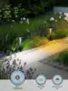 2CCT Solar Landscape Pathway Lights Outdoor Lights for Garden, Sidewalk, 2700K Soft White /4000K Cool White, Pack of 6 3