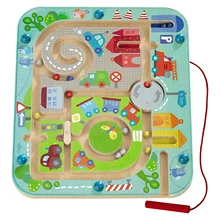 

Magnet Beads Maze Kids Magnetic Pen Board Games Develops Fine Motor Skills and Concentration Preschool Educational Toys Gifts