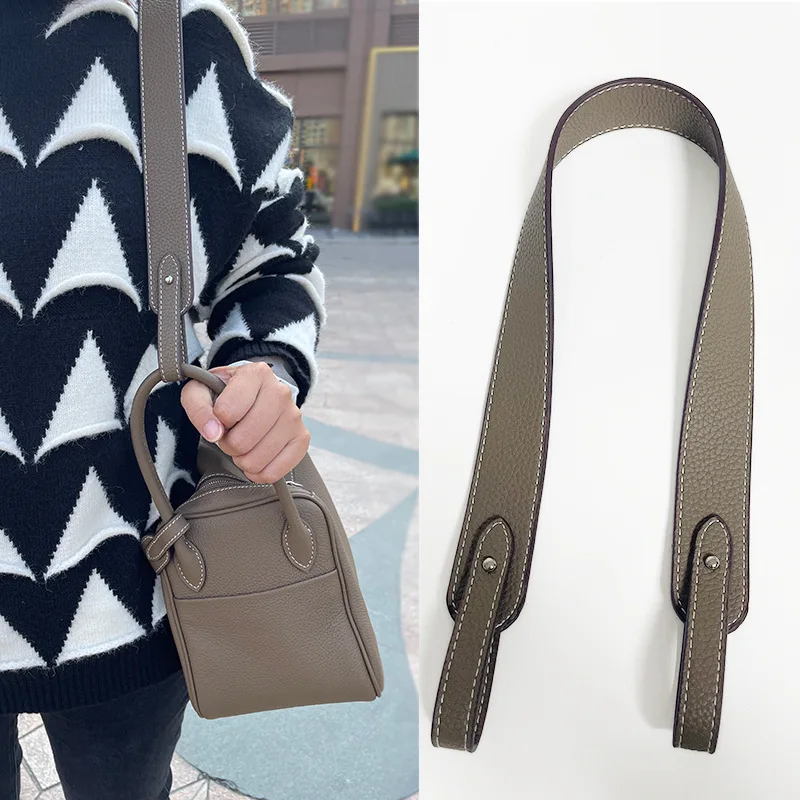 Cow Leather Bag Straps Women Handbag Handle Wide Belt Shoulder Crossbody Bag Strap Genuine Leather Strap Bag Part Belt For Bags
