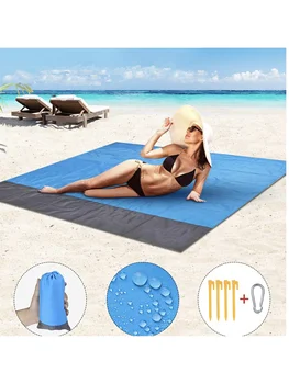 1pc Beach Blanket Waterproof Sandproof