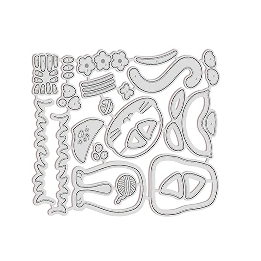 Set Creativo Biglietti Fai Da Te DzIxY Fustelle Da Taglio In Metallo A Forma Di Cuore Per Timbri Sizzix Fustelle